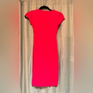 Elegant Red Women's Dress